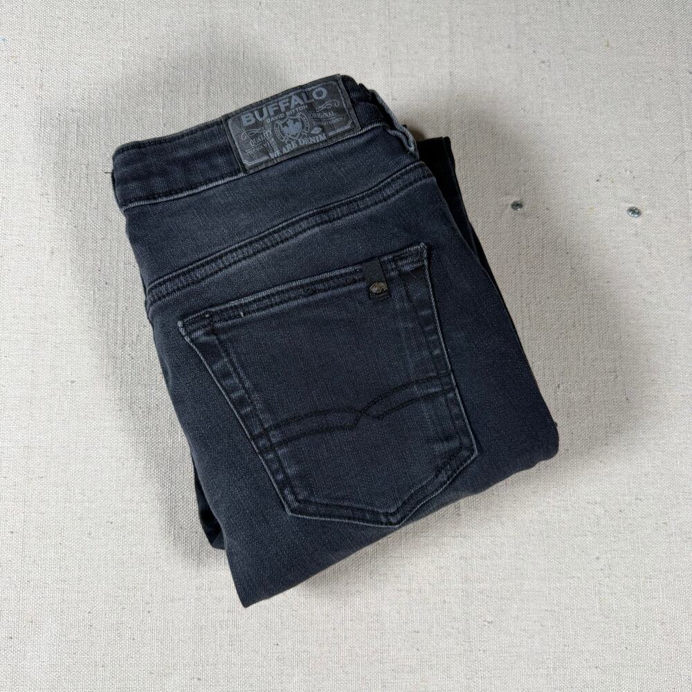 Buffalo David Bitton High Rise Skinny / Skylar Womens 28 Denim Black
